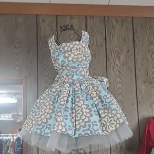 Persnickety White Cotton Dress